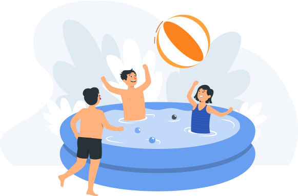 Swimming Pool Illustration